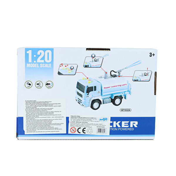 1:20 Müzikli Mavi Sulama Aracı