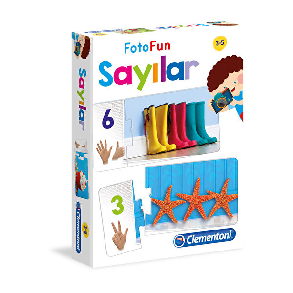 Clementoni Oyna ve Öğren Foto Fun Sayılar