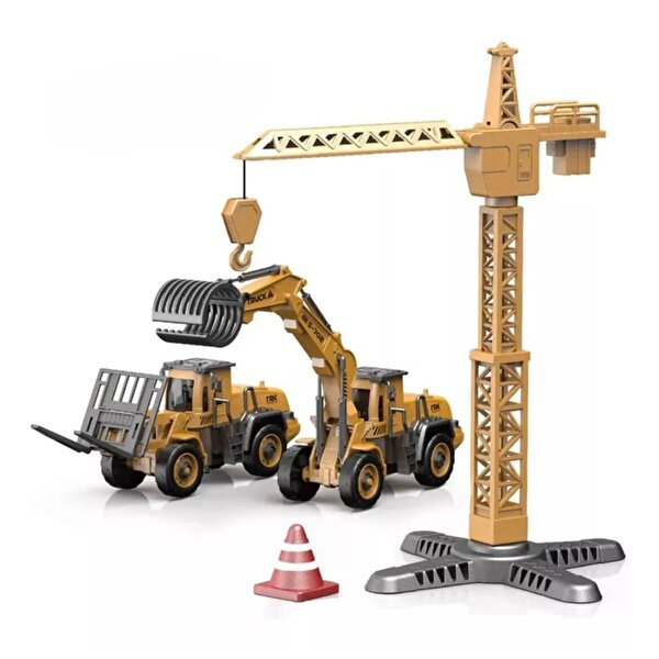 Vinç Kepçe Kırıcı Montaj İnşaat Seti