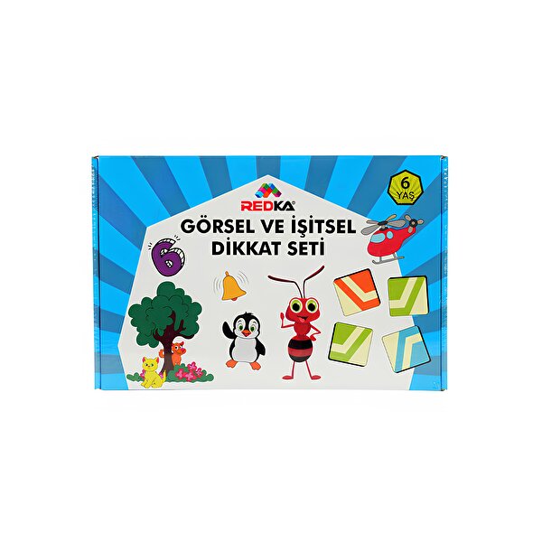 Görsel ve İşitsel Dikkat Seti 6 Yaş