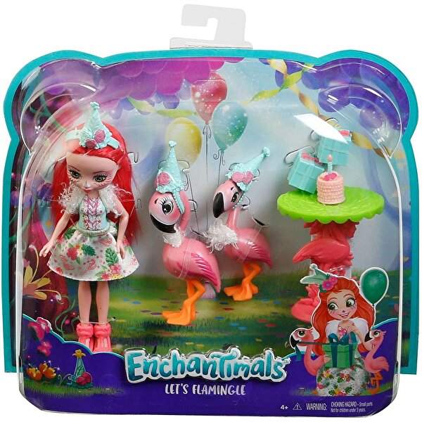 Enchantimals Bebekleri Flamingo Partisi Oyun Seti FGC79