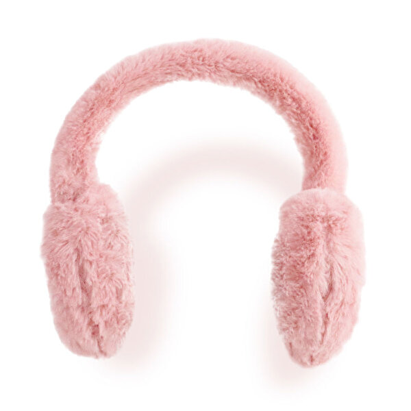 Peluş Kulaklık Pudra Rengi
