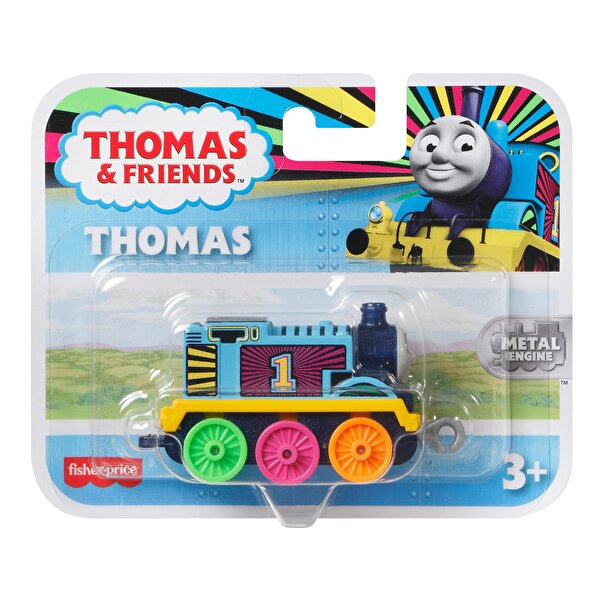 Thomas ve Arkadaşları Sür-Bırak Küçük Tekli Trenler Renkli Thomas HBX86
