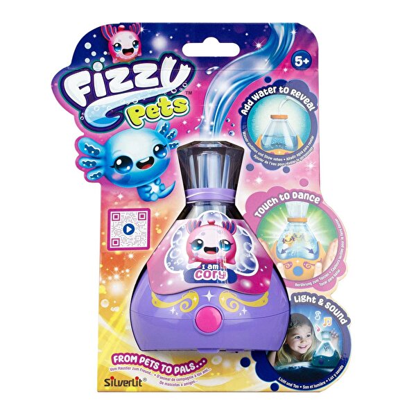 Silverlit Fizzy Pets Işıklı Sesli Köpüren İnteraktif Sürpriz Evcil Hayvan Cory
