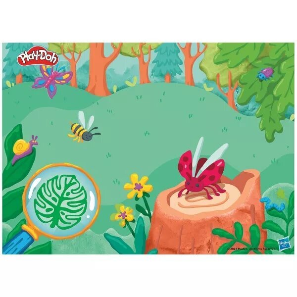 Play Doh Işıklı Mikroskop Oyun Seti