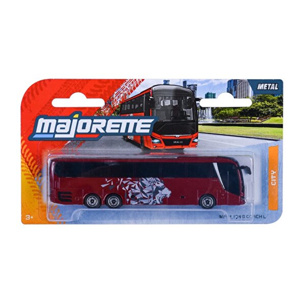 Majorette MAN Şehir Otobüsleri Lion's Coach L Kırmızı