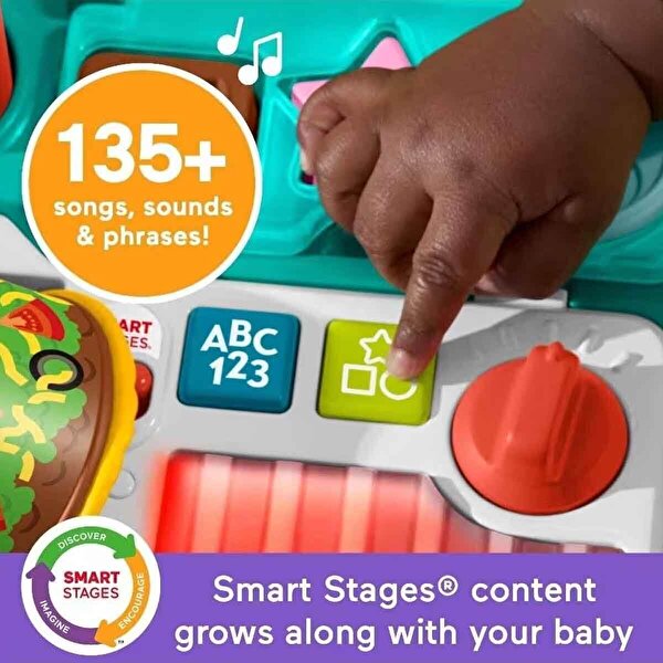 Fisher Price 4'ü 1 Arada Alışveriş Sepeti Yürüteç JLM95