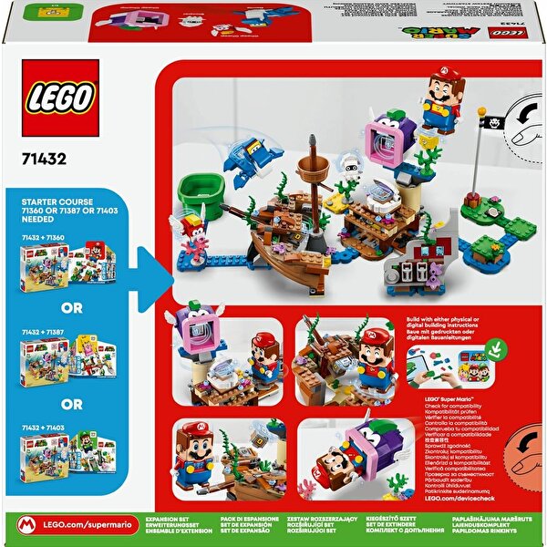 LEGO Super Mario Dorrie’nin Batık Gemi Macerası Ek Macera Seti 71432