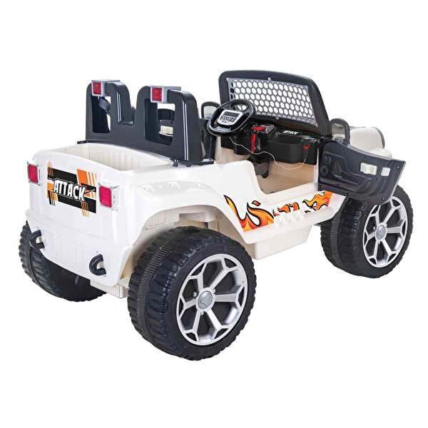 Pilsan Attack Uzaktan Kumandalı Çift Kişilik Akülü Araba 12V