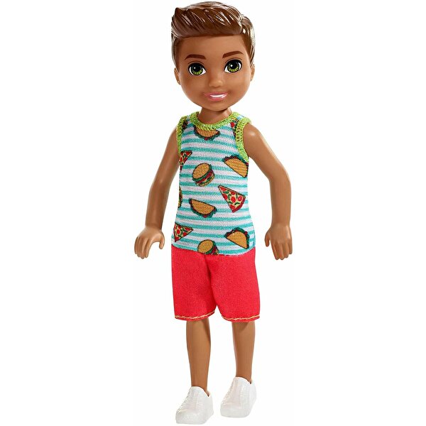 Barbie Aksesuarlı Chelsea Bebekler Hamburger Tişörtlü FXG78