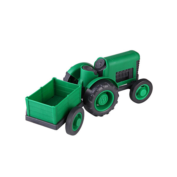 Let's Be Child Römorklu Traktör Yeşil