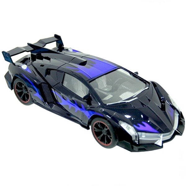 Uzaktan Kumandalı Şarjlı Mavi Ferrari Araba