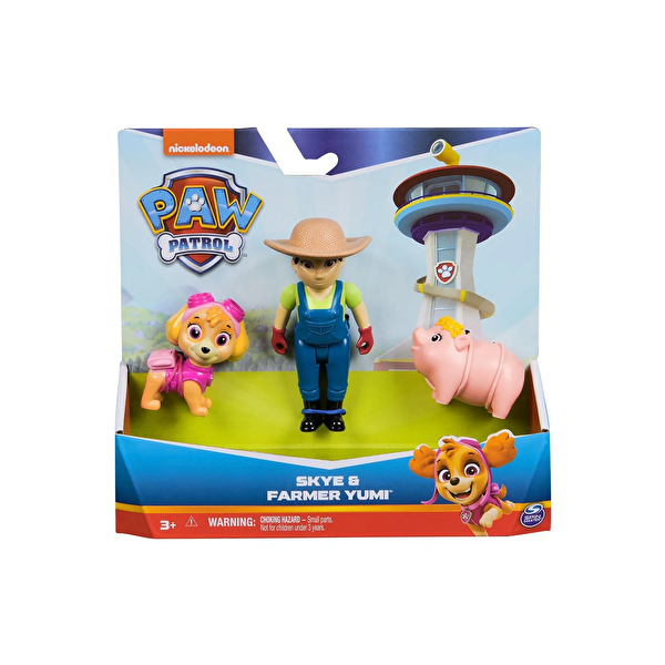 Paw Patrol Pup Core Kahramanlar Skye & Farmer Yumi