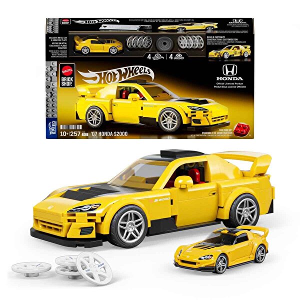 Hot Wheels Brick Speed Serisi ‘07 Honda S2000 Araba 257 Parça JFR88