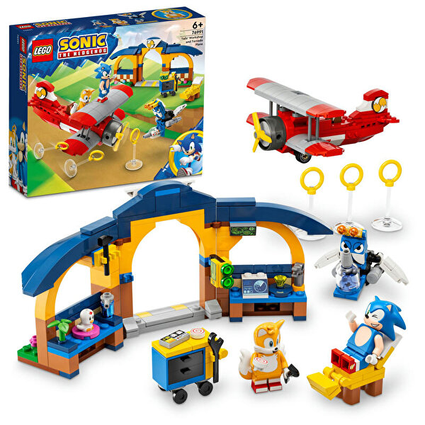 LEGO Sonic the Hedgehog Tails’in Atölyesi ve Tornado Uçağı 76991