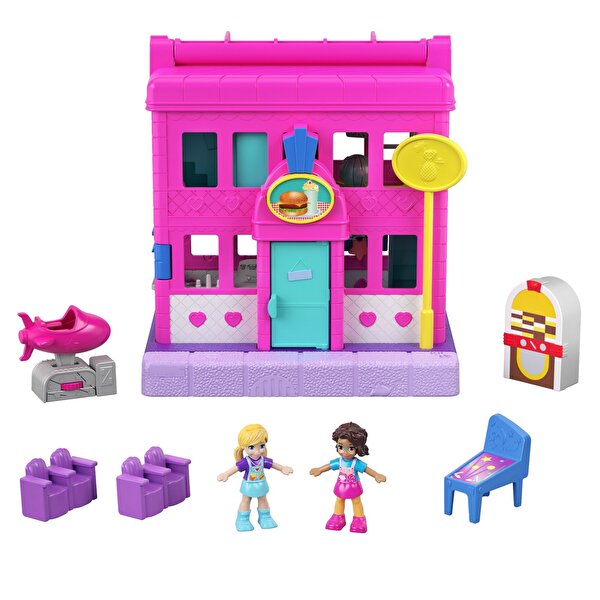 Polly Pocket Pollyville Mağazaları Restoran GGC30