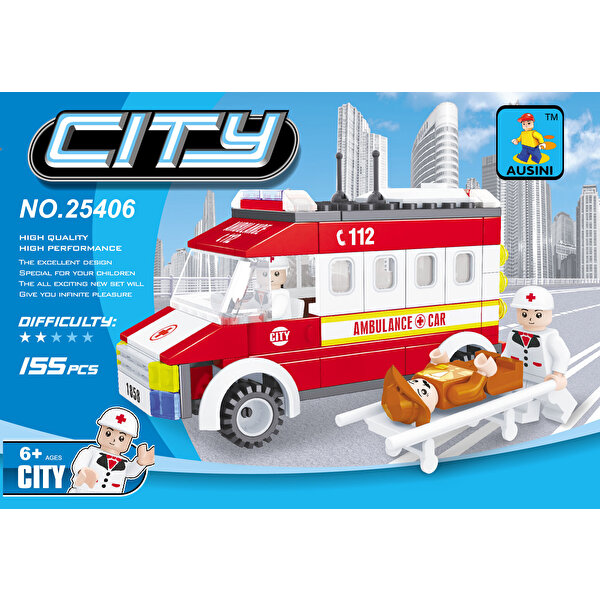 Ausini City Seti 155 Parça
