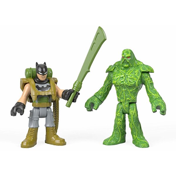 Imaginext DC Super Friends Figürler Batman ve Swamp Thing FGV86