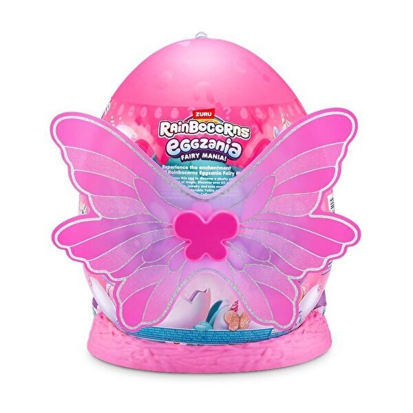 Rainbocorns Eggzania Fairy Peluş Sürpriz Paket Pembe Kanat 92106