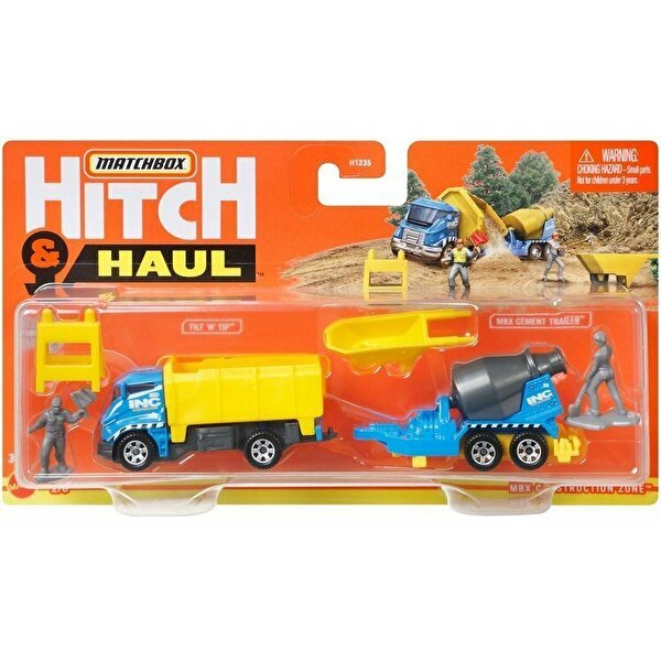 Matchbox Çek ve Taşı Araçlar Construction Zone GWM58
