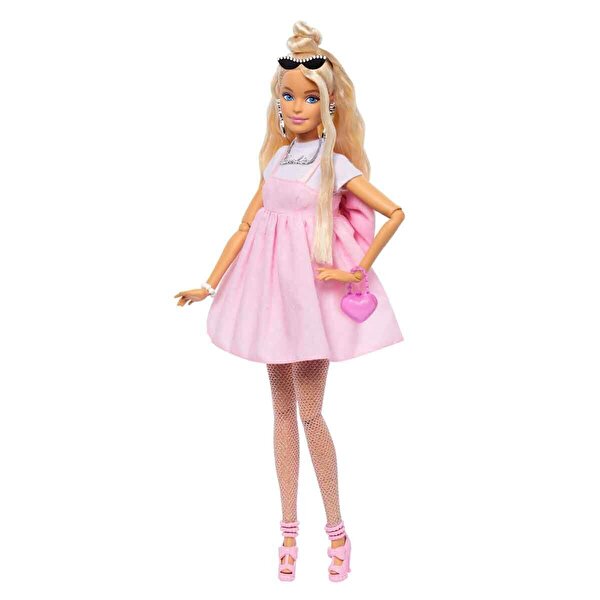 Barbie Deluxe Style Sarı Saçlı Bebek HYV27
