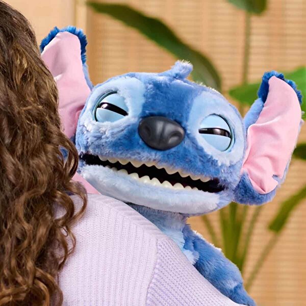 Sesli ve İnteraktif Disney Stitch Peluş 43 cm 12284