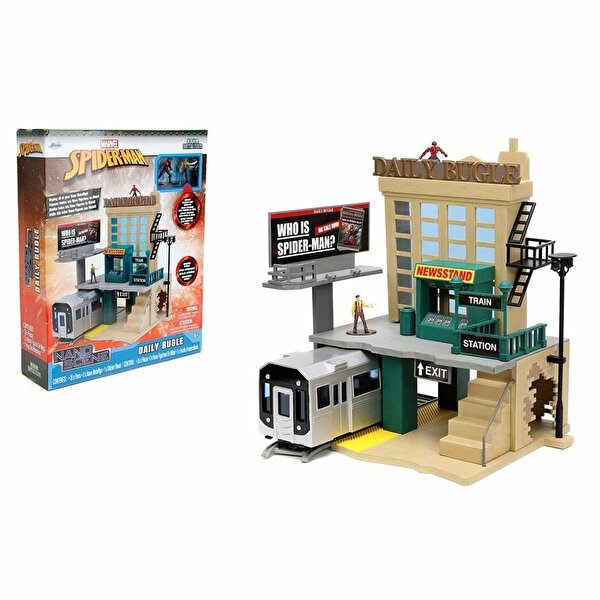 Jada Marvel Spider-Man Deluxe Nano Scene NYC