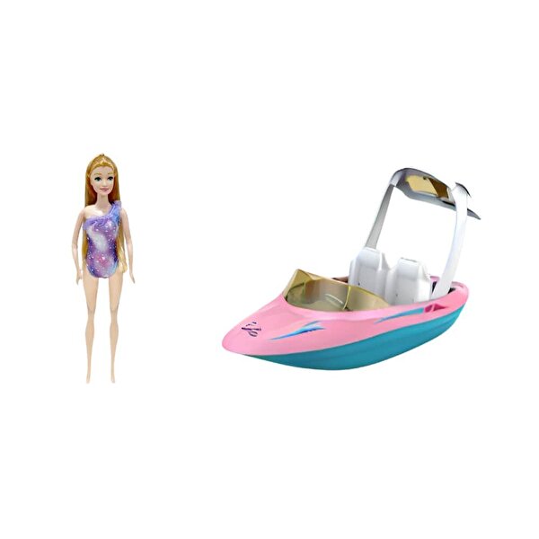 Bella Seyahat Sürat Teknesi Kahverengi Saçlı