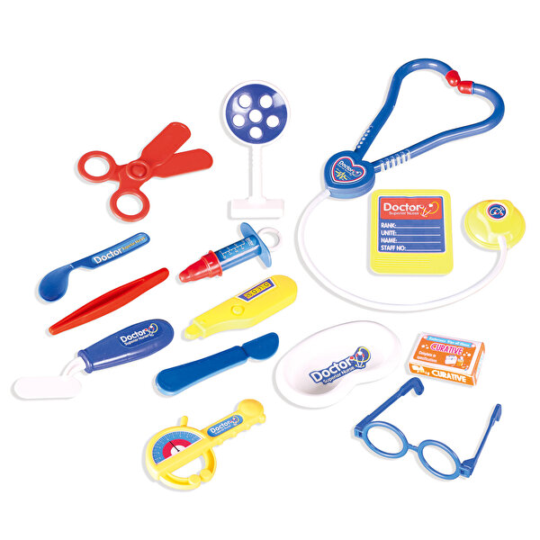 Açık Çantalı Doktor Seti(Mavi)