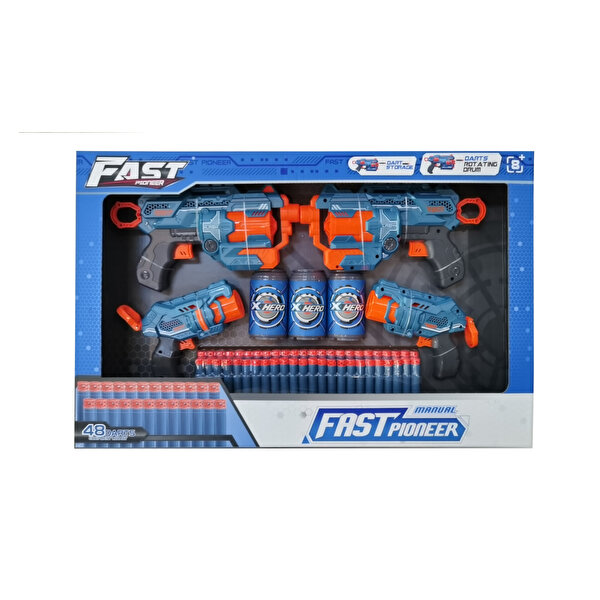 Fast Pioneer X Hero Oyuncak Dart Tabancası Seti