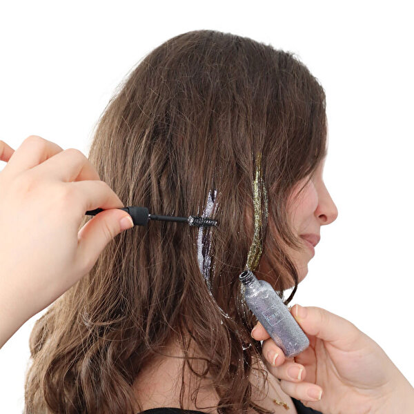 Lukky Saç Boyama Maskarası Simli Gümüş