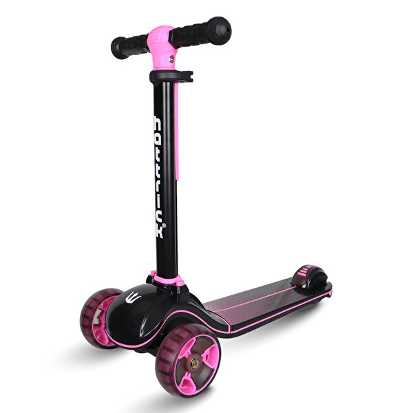 Hattrick Twist Işıklı Pembe Scooter SCS110