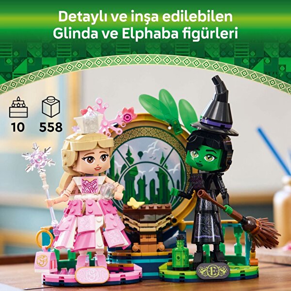 LEGO Wicked Elphaba ve Glinda Figürleri 75682