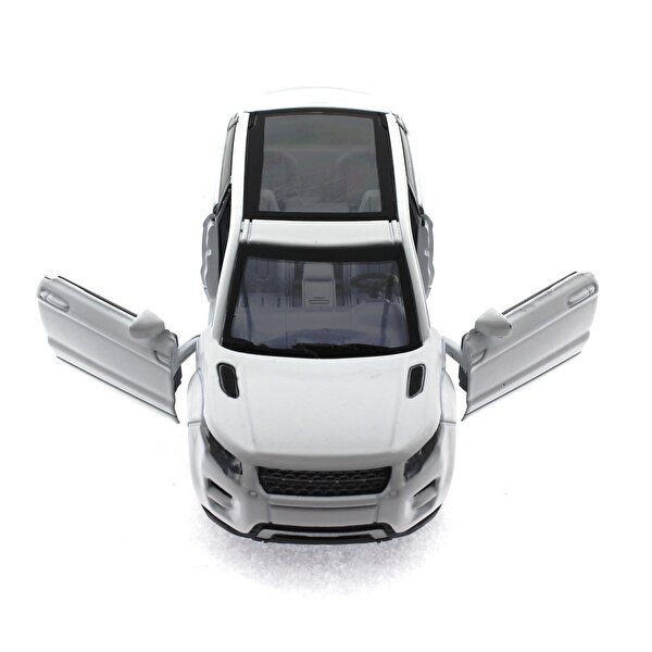 Diecast Sesli Işıklı Arabalar - Beyaz SUV