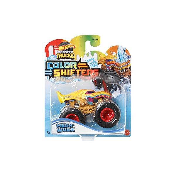 Hot Wheels Monster Trucks Renk Değiştiren Araçlar Mega Wrex HNW04