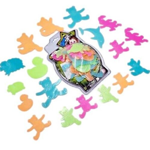 Karanlıkta Parlayan Floresan Duvar Çıkartmaları