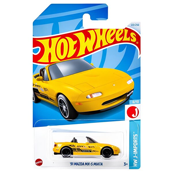Hot Wheels Tekli Arabalar 91 Mazda MX-5 Miata HTD80