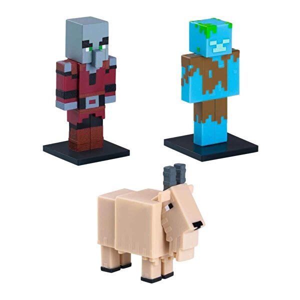 Minecraft 3D Toppeez 3'lü Figür Seti 3