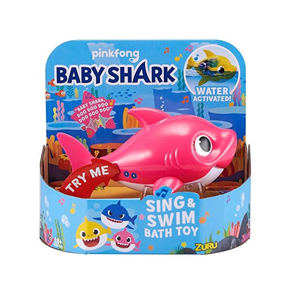 Baby Shark Sesli ve Yüzen Anne Shark Figür