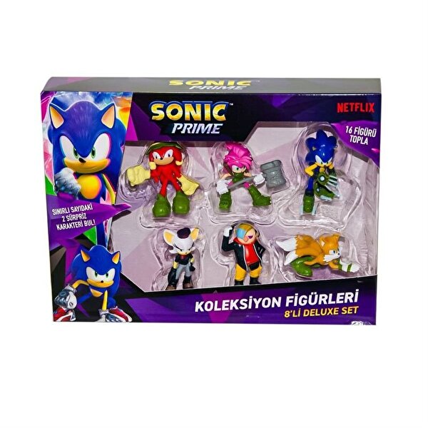 Sonic Prime 8'li Figür Seti Seri 1