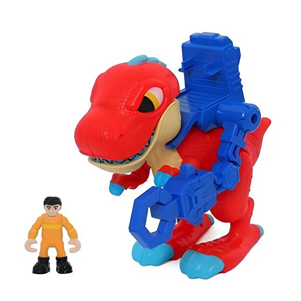 Dino Troop Kids Triceraptor ve T-Rex Figürleri