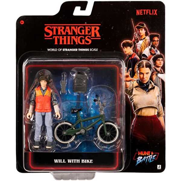 Stranger Things Will With Bike 10 cm Figür ve Bisiklet Seti