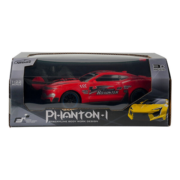 Full Fonksiyon Pilli 1:22 Ölçek Uzaktan Kumandalı Kırmızı Araba