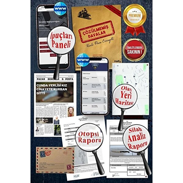 Çözülmemiş Davalar Kanlı Para Dedektif Oyunu