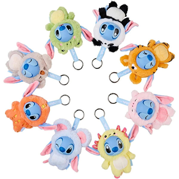Disney Stitch Yuyu Peluş Anahtarlık Sürpriz Paket