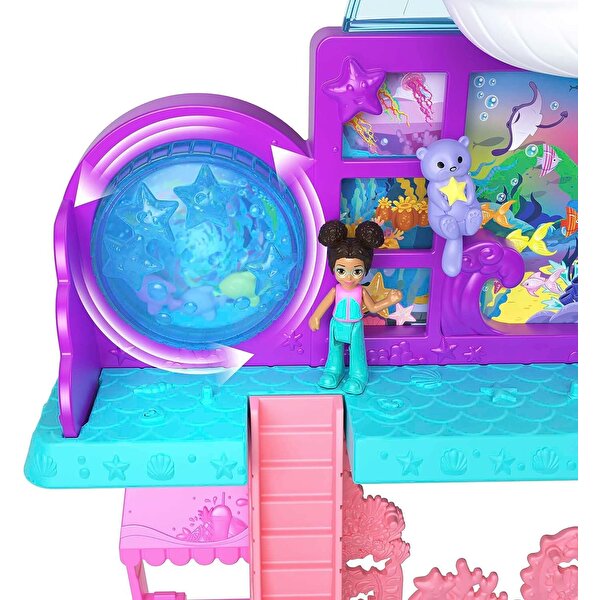 Polly Pocket Pollyville Eğlenceli Akvaryum Oyun Seti