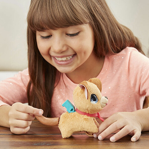 Yürüyen Minik Dostlarım Yavru Köpek Kırmızı Tasmalı E4765