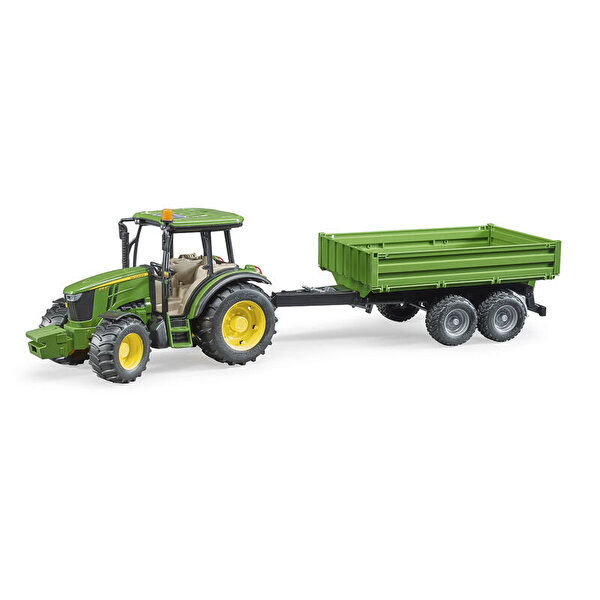 Bruder John Deere 5115M Traktör Ve Römork - BR02108