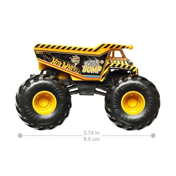 Hot Wheels Monster Trucks 1:24 Arabalar Gotta Dump HKM51