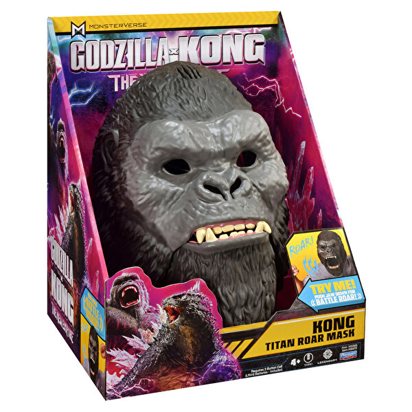 Godzilla ve Kong Sesli Maske Kong